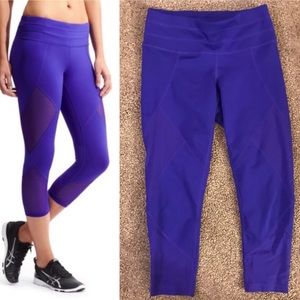 Athleta Solar Mesh Crop Leggings
